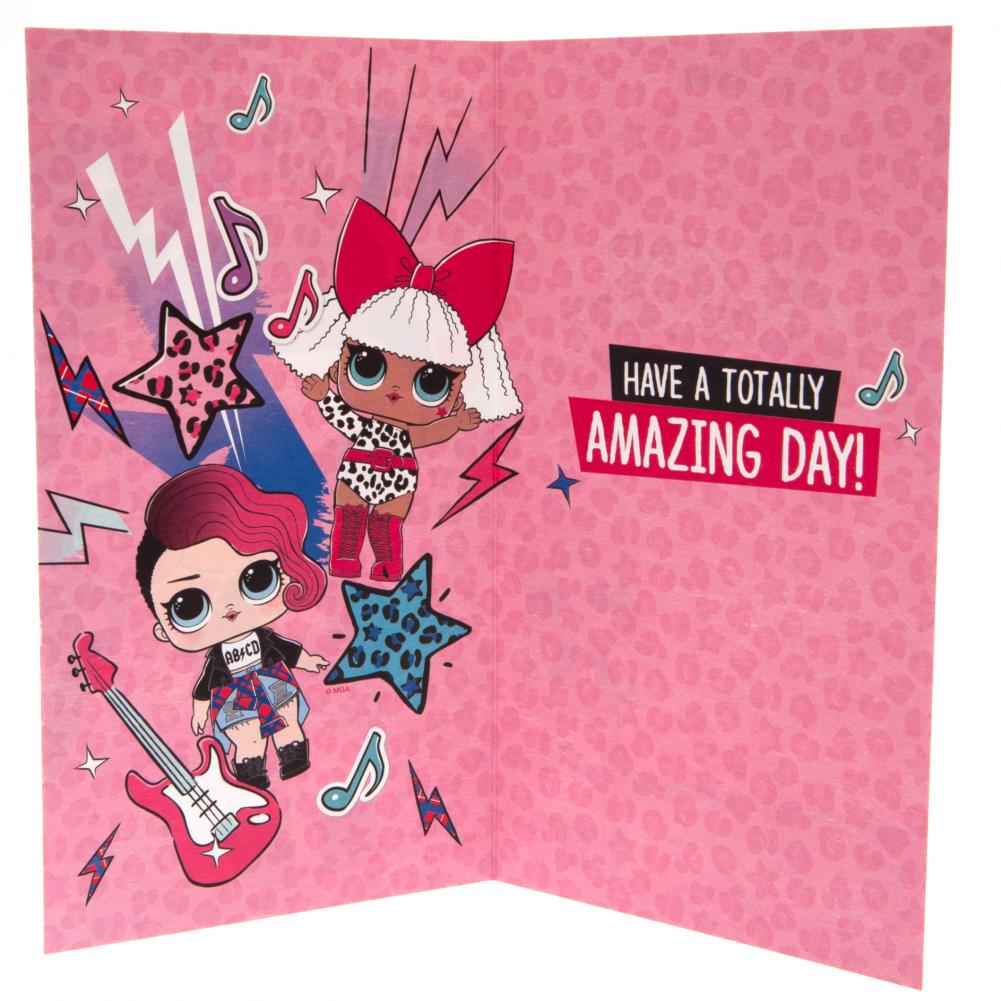 L.O.L. Surprise Birthday Card: 3 - Greeting Cards By L.O.L. Surprise