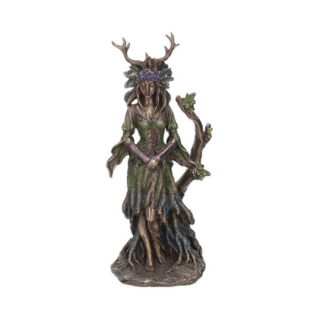 Lady of the Forest Figurine Bronze Celtic Pagan Goddess Flidais Ornament: 2 - Figurines Medium (15-29cm) By Gift Moments
