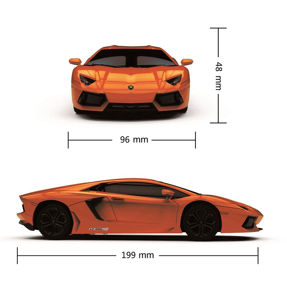 Lamborghini Aventador Radio Controlled Car 1:24 Scale Orange - Shop Toys At Gift Moments - 4