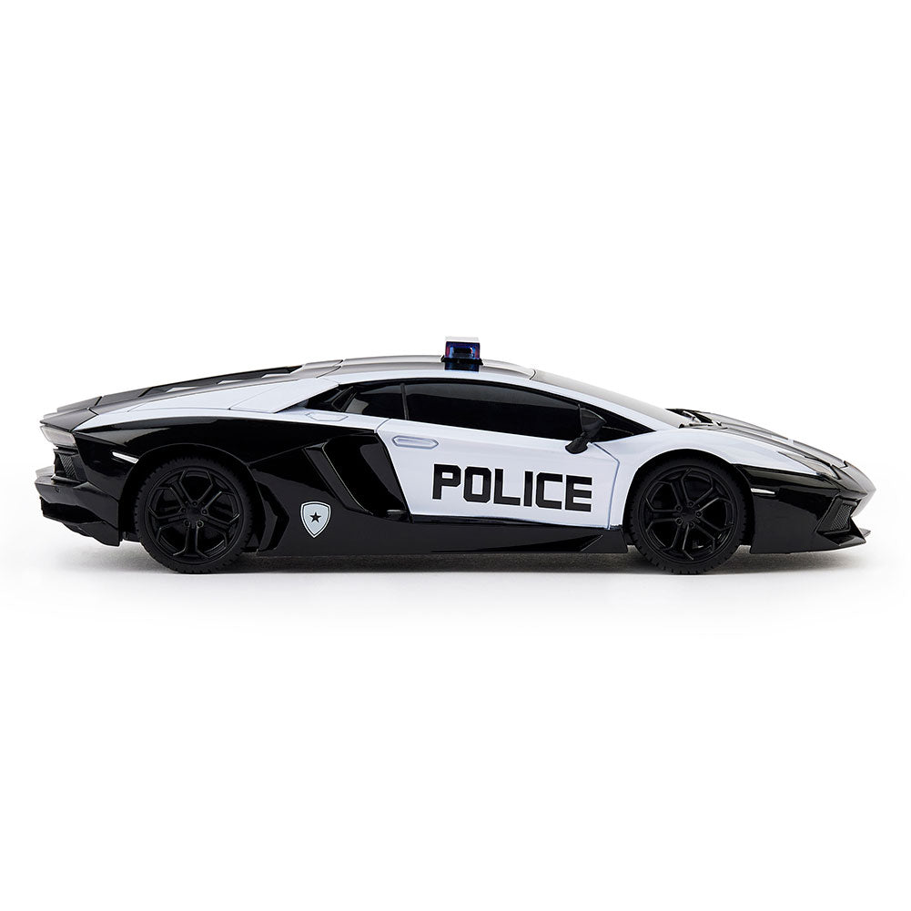 Lamborghini Aventador Radio Controlled Car 1:24 Scale Police - Shop Toys At Gift Moments - 4