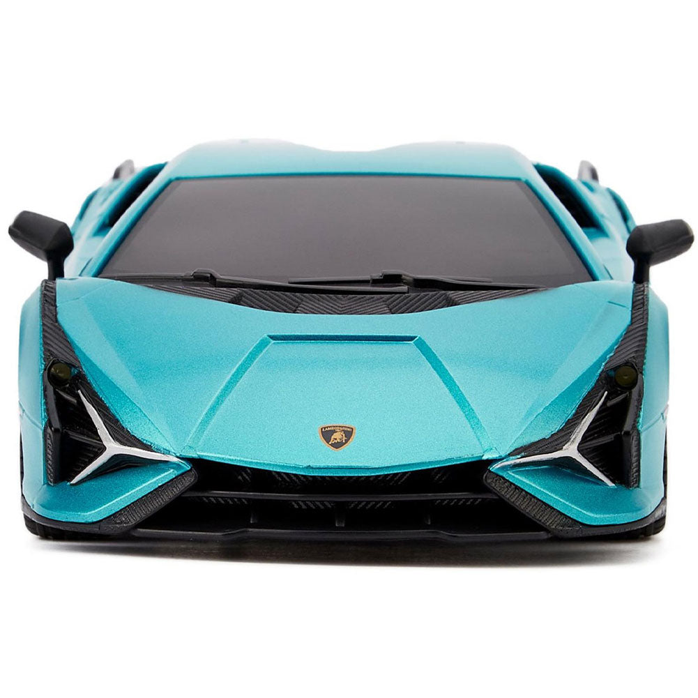 Lamborghini Sian Radio Controlled Car 1:24 Scale Blue - Shop Toys At Gift Moments - 4