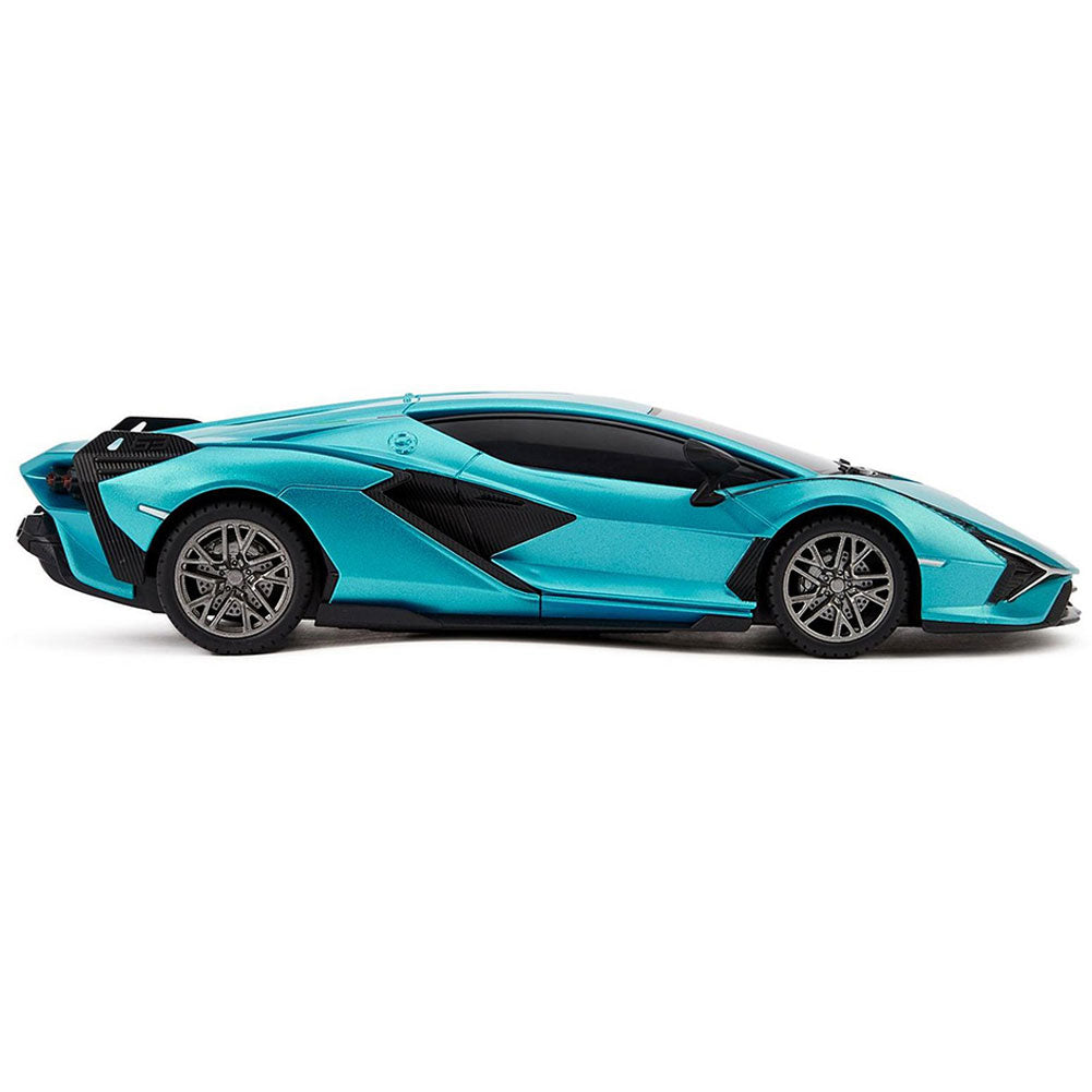 Lamborghini Sian Radio Controlled Car 1:24 Scale Blue - Shop Toys At Gift Moments - 2