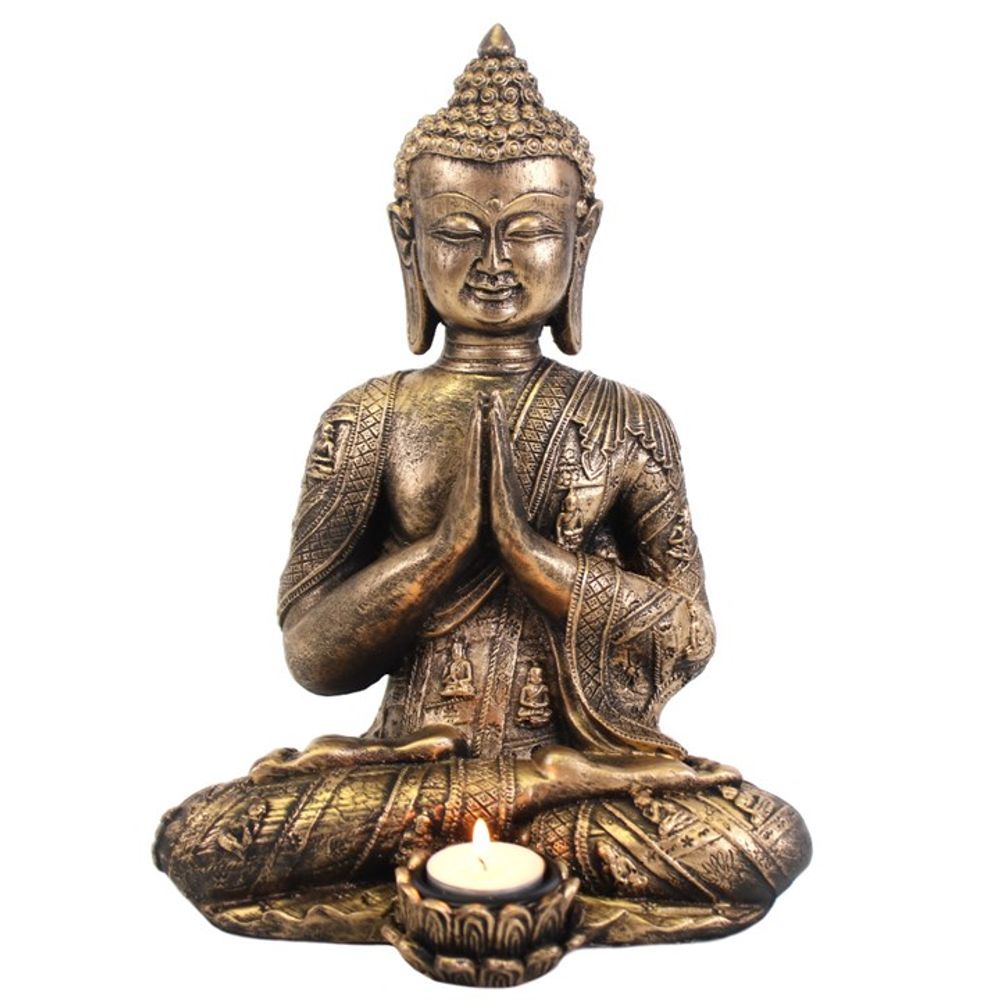 Large Buddha Tealight Holder: 1 - Candle Holders By Gift Moments