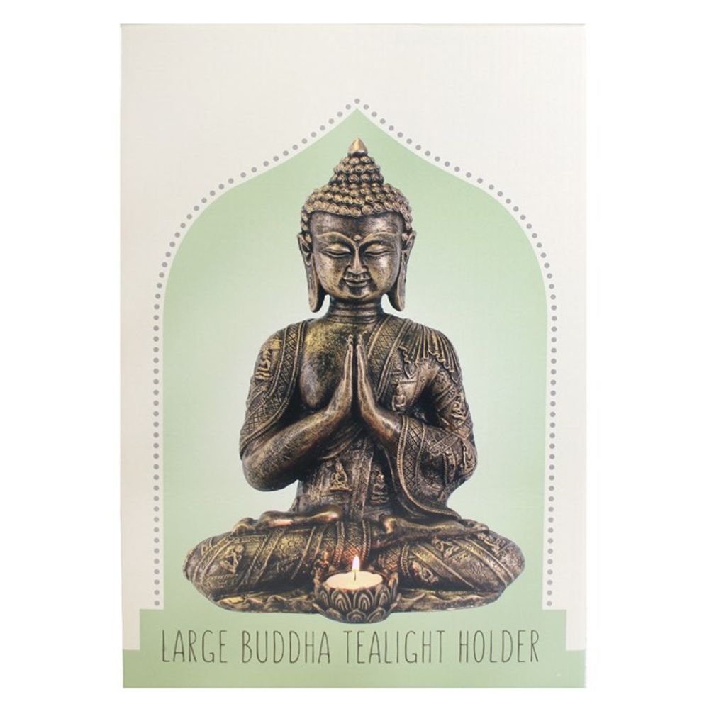 Large Buddha Tealight Holder: 3 - Candle Holders By Gift Moments