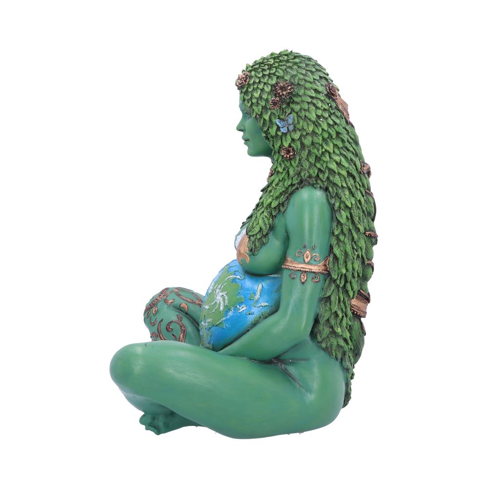 Large Ethereal Mother Earth Gaia Art Statue Painted Figurine: 3 - Figures & Collectables By NN Designs