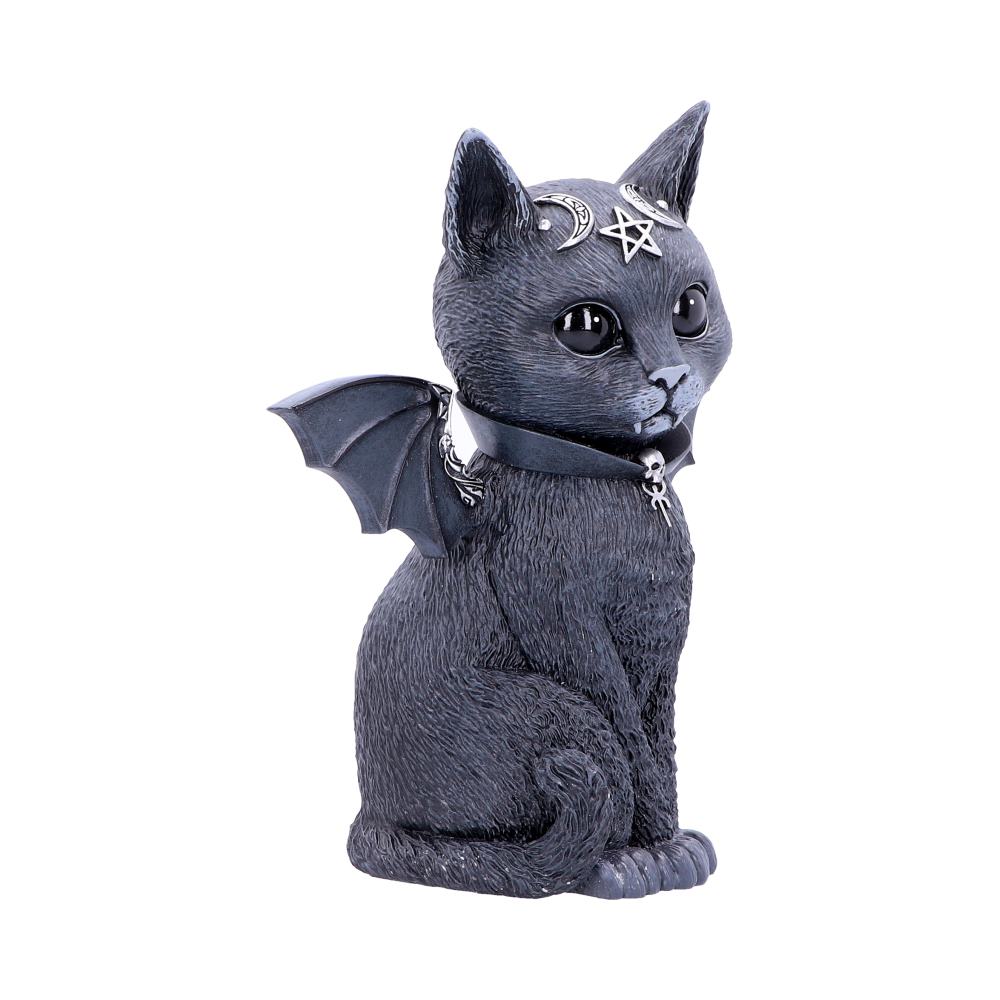 Large Malpuss Winged Occult Cat Figurine: 5 - Figures & Collectables By NN Designs