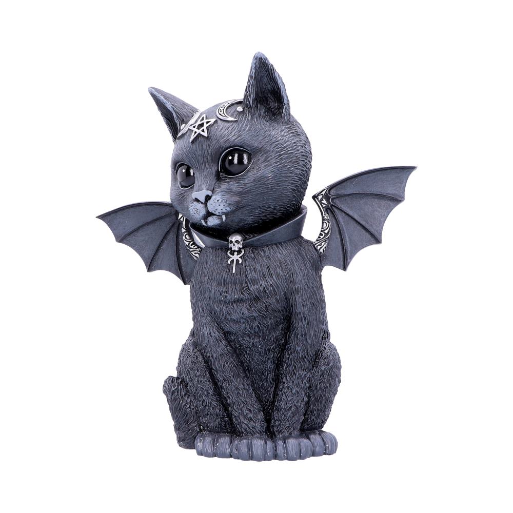 Large Malpuss Winged Occult Cat Figurine: 3 - Figures & Collectables By NN Designs