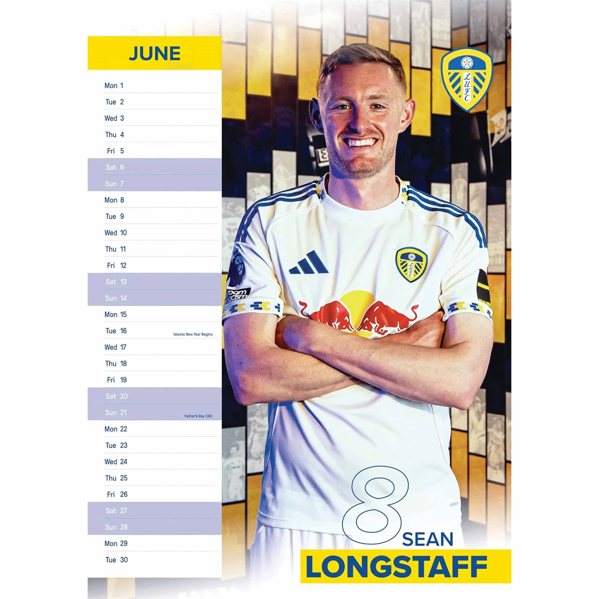 Leeds United FC A3 Calendar 2026: 2 - Calendars By Leeds United