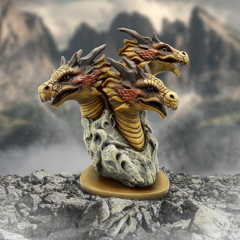 Legend of the Ghidorah 3 Headed Dragon Statue 30cm: 1 - Figures & Collectables By Gift Moments