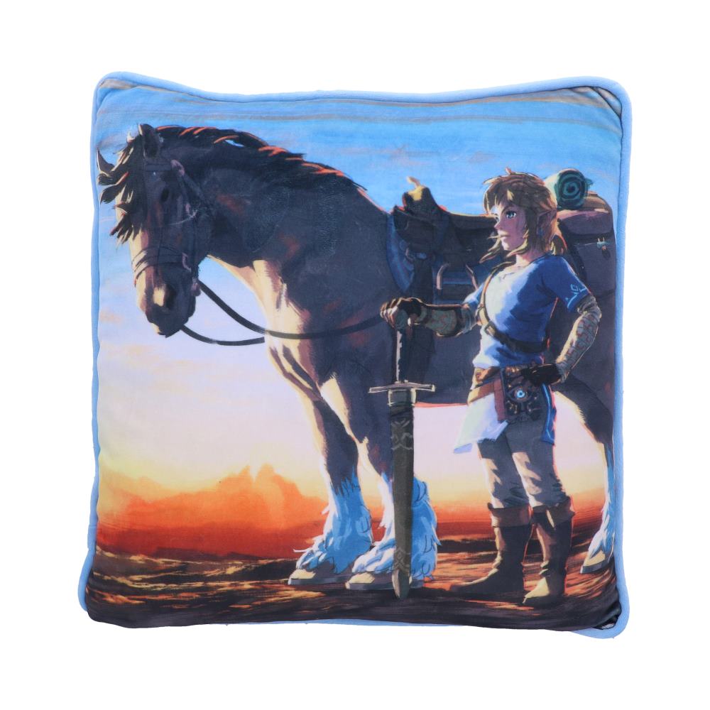 Legend of Zelda Breath of the Wild Cushion - Shop Cushions At Gift Moments - 2