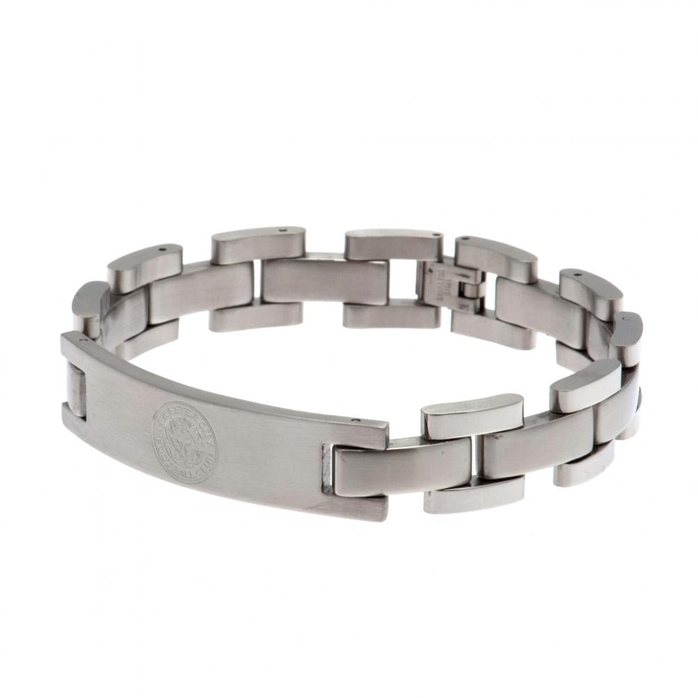 Leicester City FC Stainless Steel Bracelet - Shop Jewellery At Gift Moments - 1
