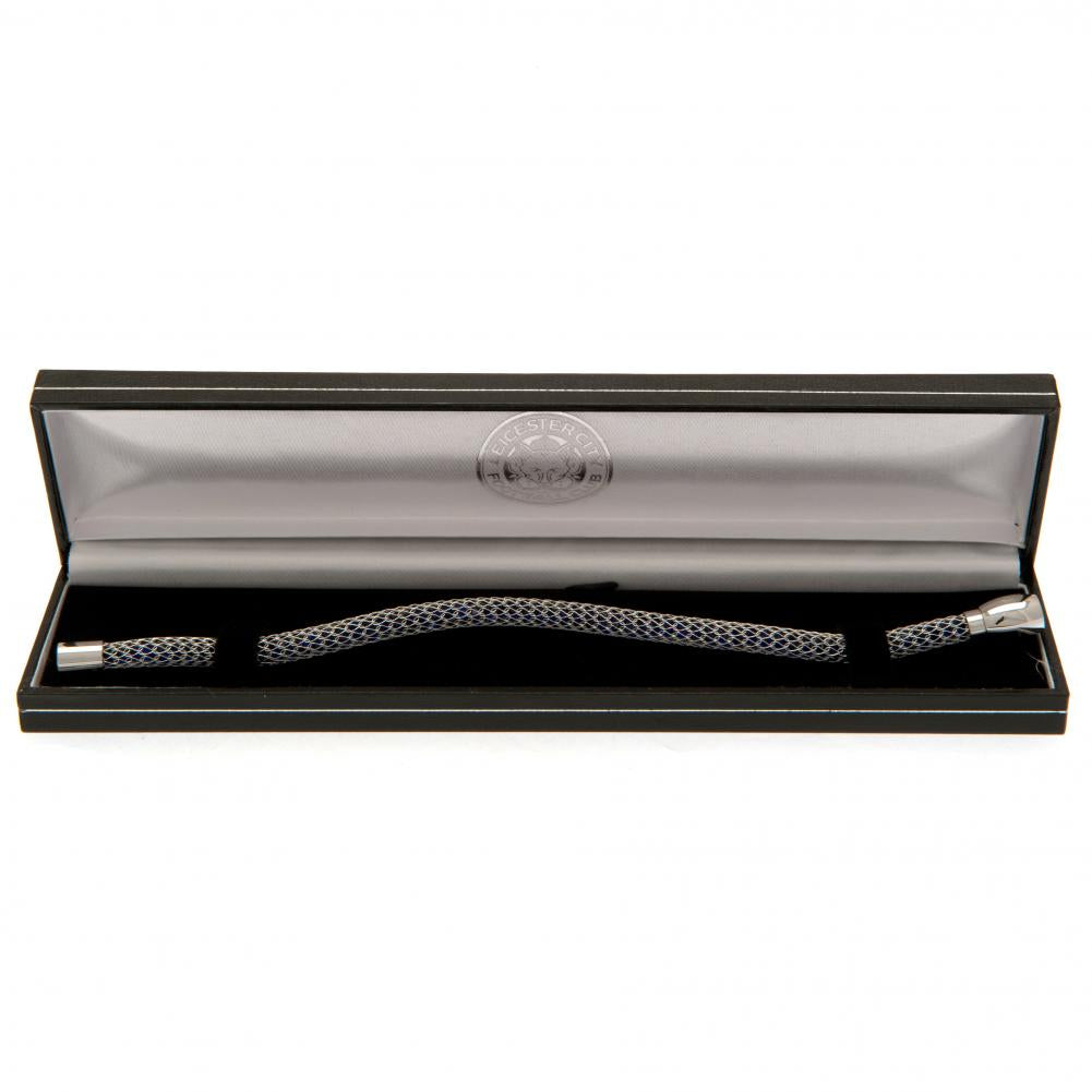 Leicester City FC Caged Bead Bracelet: 3 - Jewellery By Leicester City