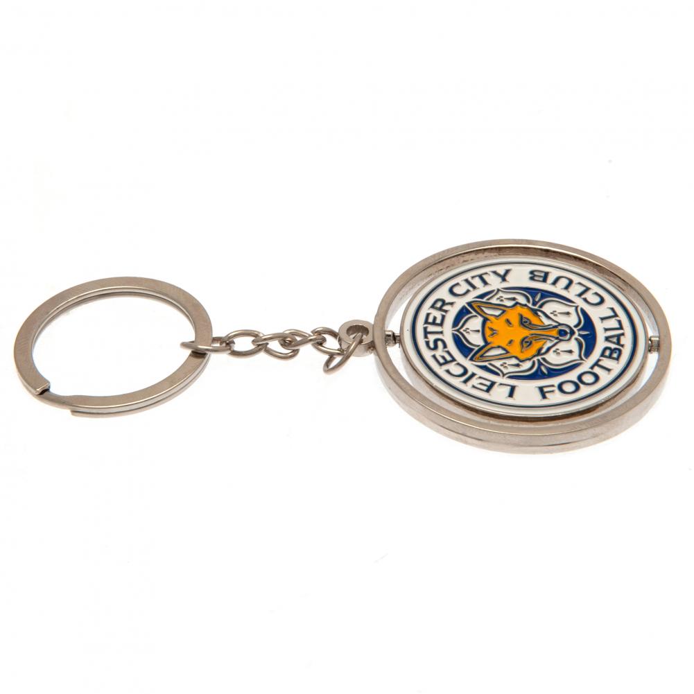 Leicester City FC Spinner Keyring: 3 - Keyrings By Leicester City