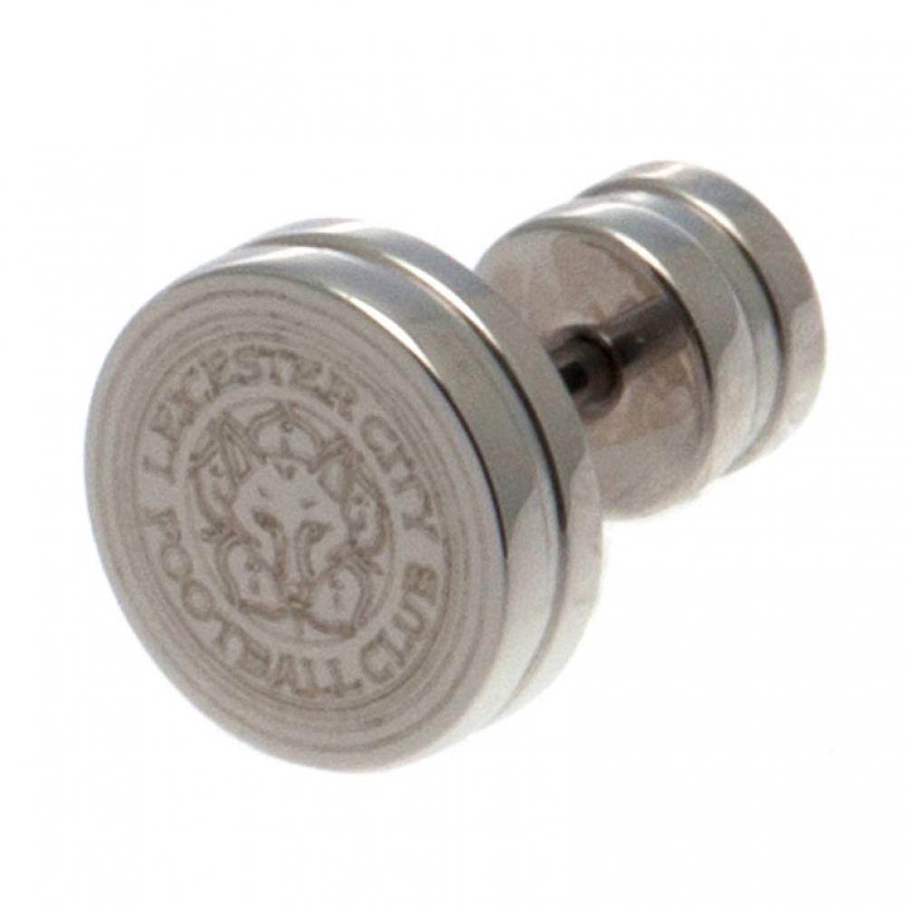 Leicester City FC Stainless Steel Stud Earring - Shop Jewellery At Gift Moments - 1