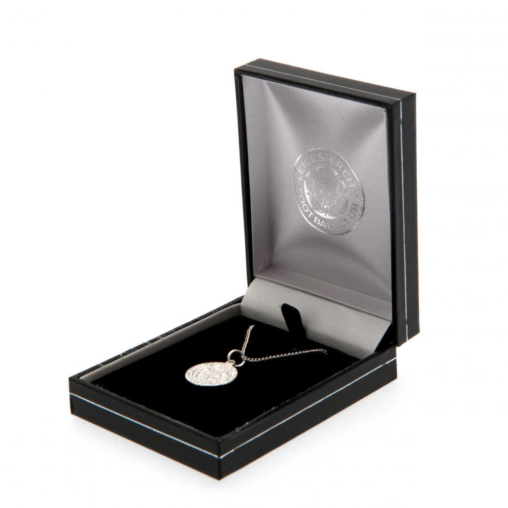 Leicester City FC Sterling Silver Pendant & Chain - Shop Jewellery At Gift Moments - 1