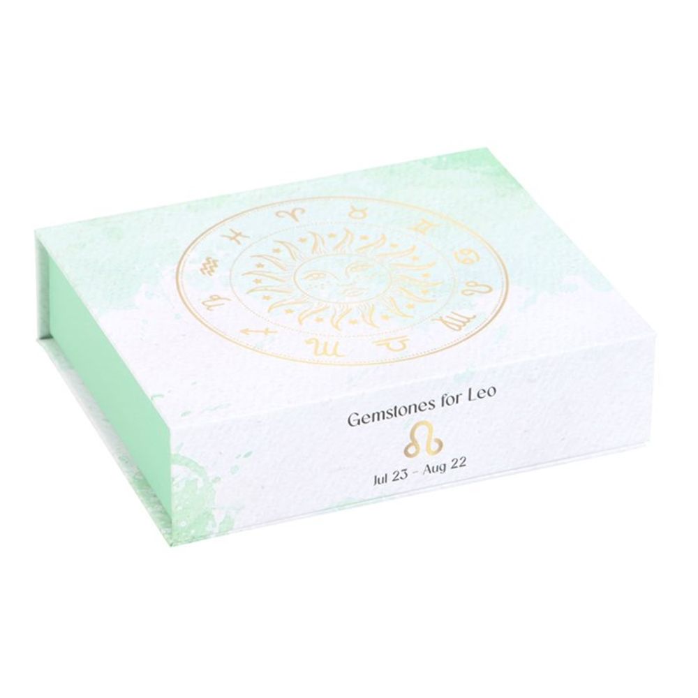 Leo Crystal Tumblestone Set: 3 - By Gift Moments