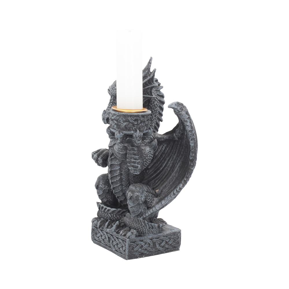 Light Keeper Dragon Candle Holder 15cm: 3 - Candles & Holders By NN Designs