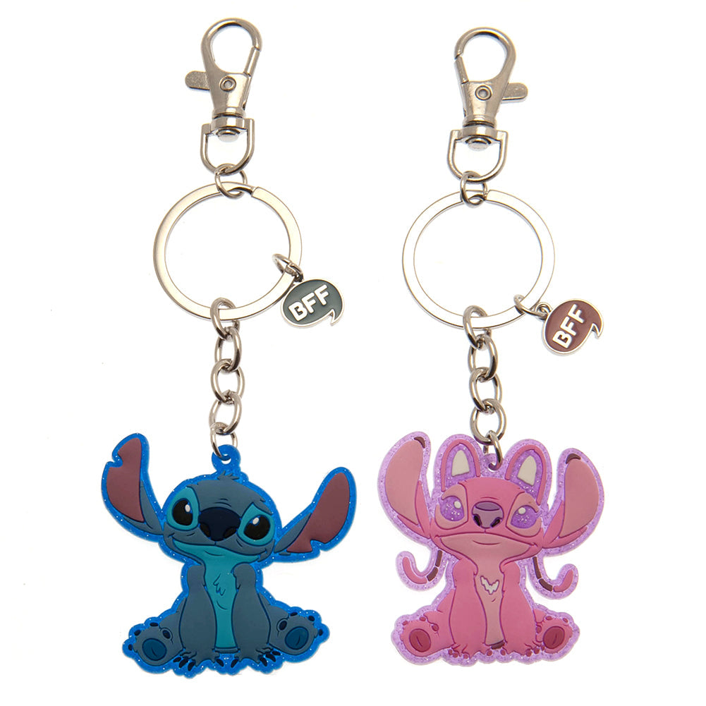 Lilo & Stitch BFF Keyring Set: 1 - Keyrings By Lilo & Stitch
