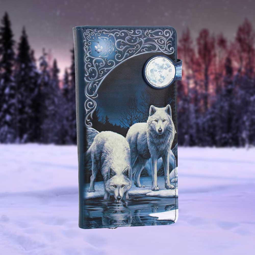 Lisa Parker Warriors of Winter Wolf Purse - Shop Purses At Gift Moments - 1