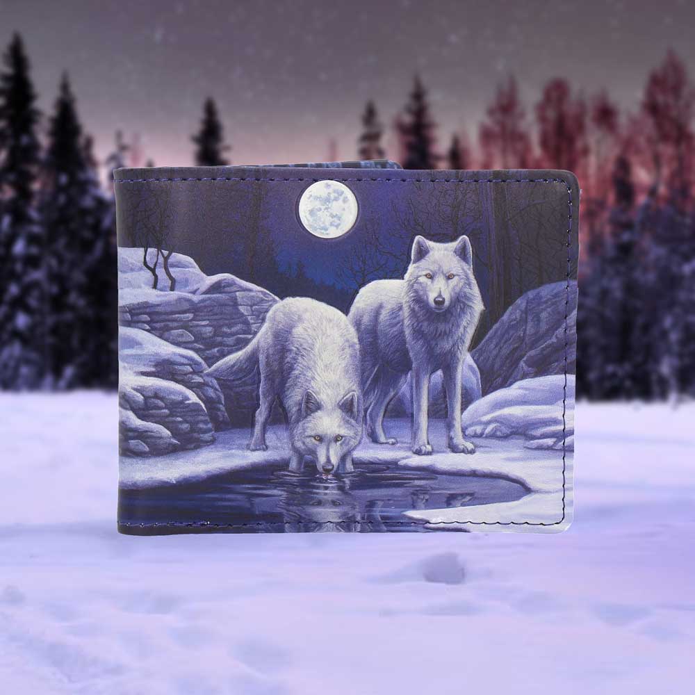 Lisa Parker Warriors of Winter Wolf Wallet: 1 - Wallets By Lisa Parker