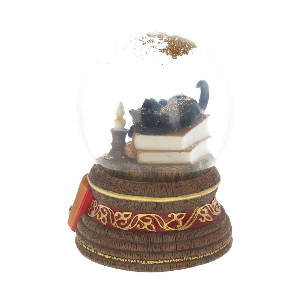 Lisa Parker Witching Hour Cat Snowglobe: 4 - Snow Globes By Lisa Parker