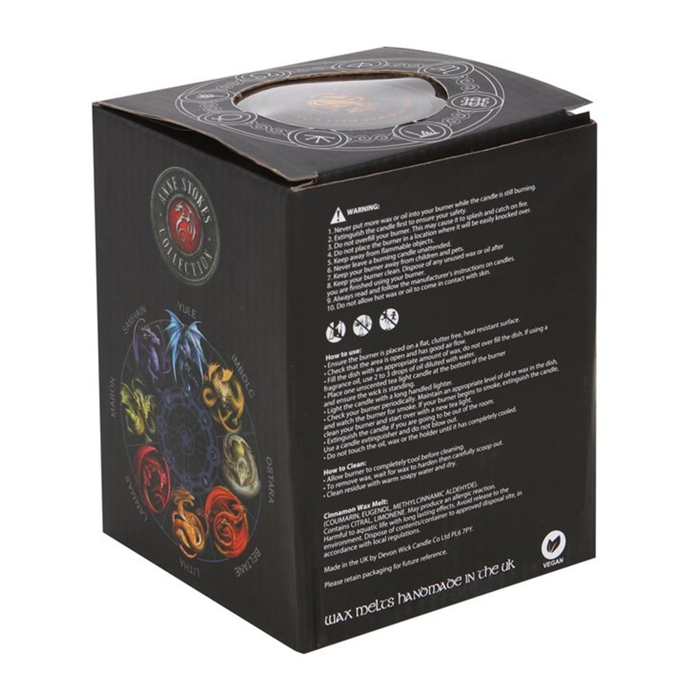 Litha Wax Melt Burner Gift Set by Anne Stokes: 6 - Oil & Wax Burners By Gift Moments