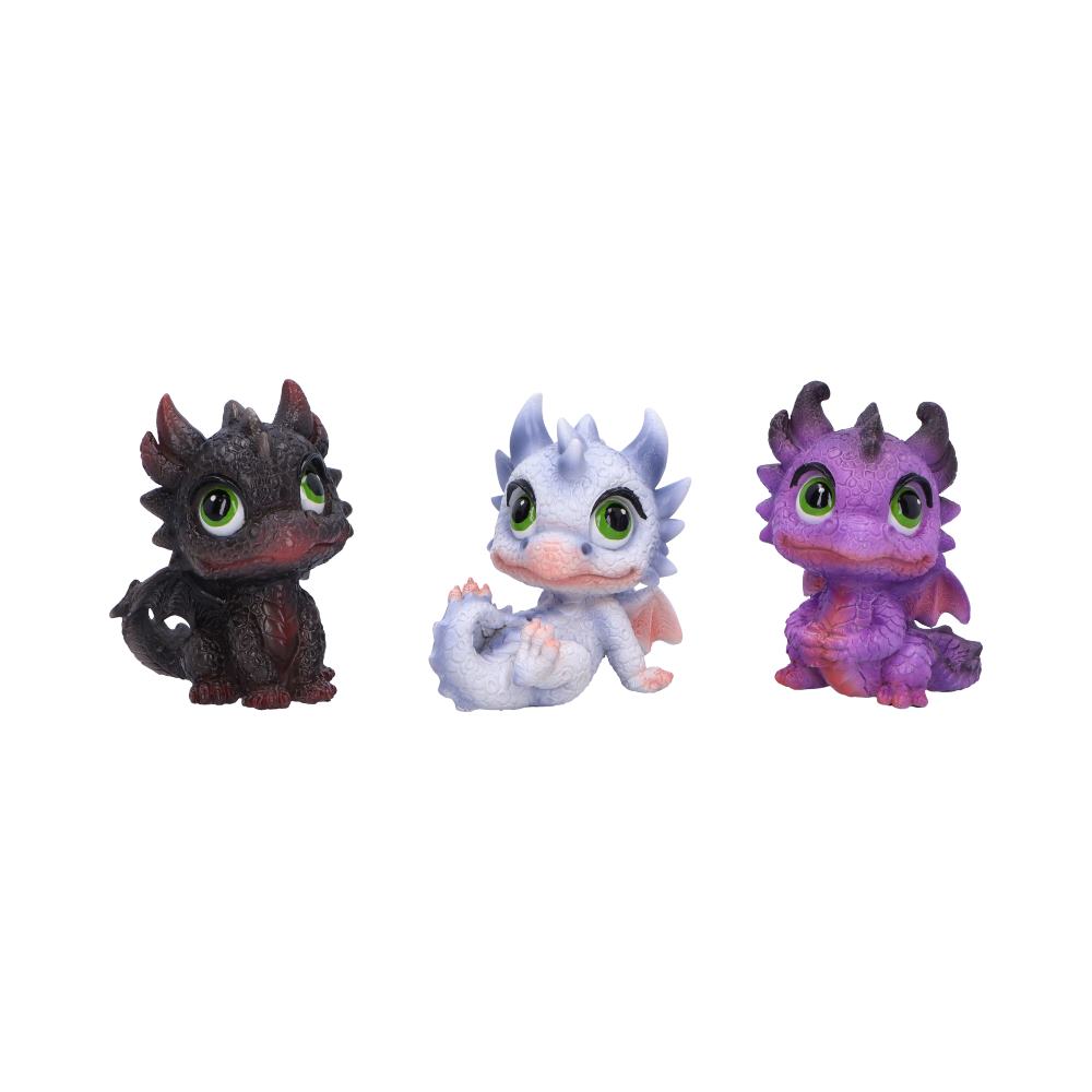 Little Hordlings Cute Baby Dragonling Figurines (Set of 3): 2 - Figurines Small (Under 15cm) By NN Designs