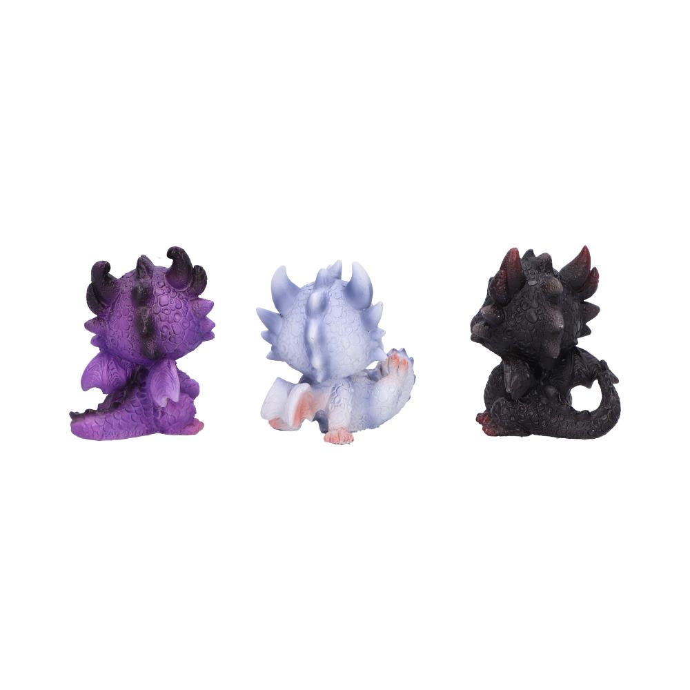 Little Hordlings Cute Baby Dragonling Figurines (Set of 3): 4 - Figurines Small (Under 15cm) By NN Designs