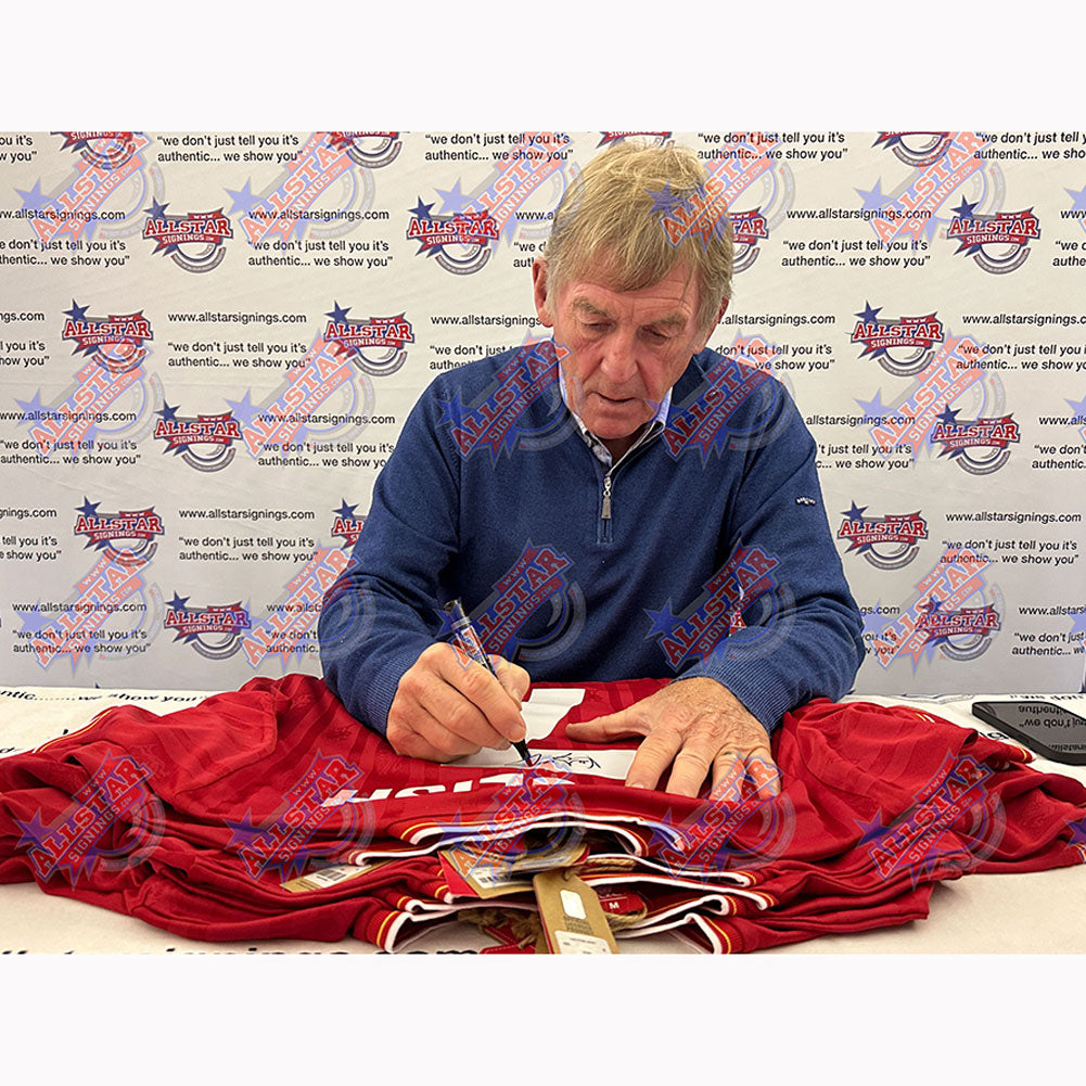 Liverpool FC 1986 Dalglish Signed Shirt - Shop Signed Memorabilia At Gift Moments - 2