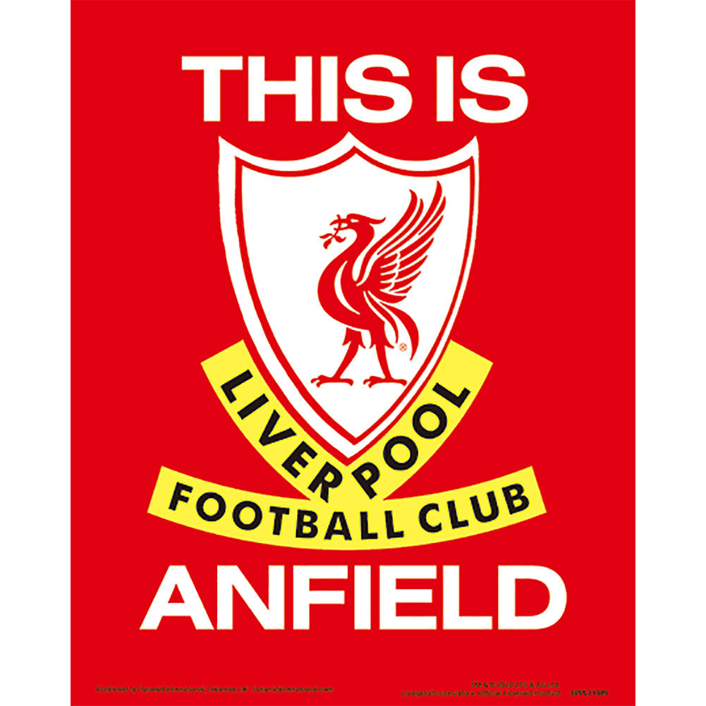 Liverpool FC 3D Print - Shop Posters At Gift Moments - 2