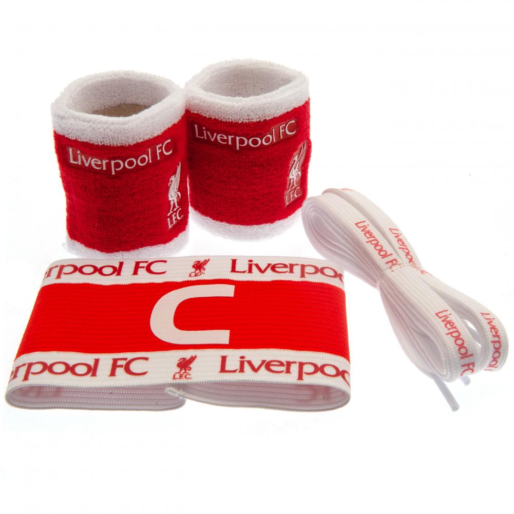 Liverpool FC Accessories Set - Shop Armbands & Wristbands At Gift Moments - 1