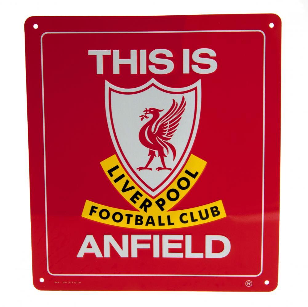 Liverpool FC This is Anfield Sign - Shop Signs & Plaques At Gift Moments - 1