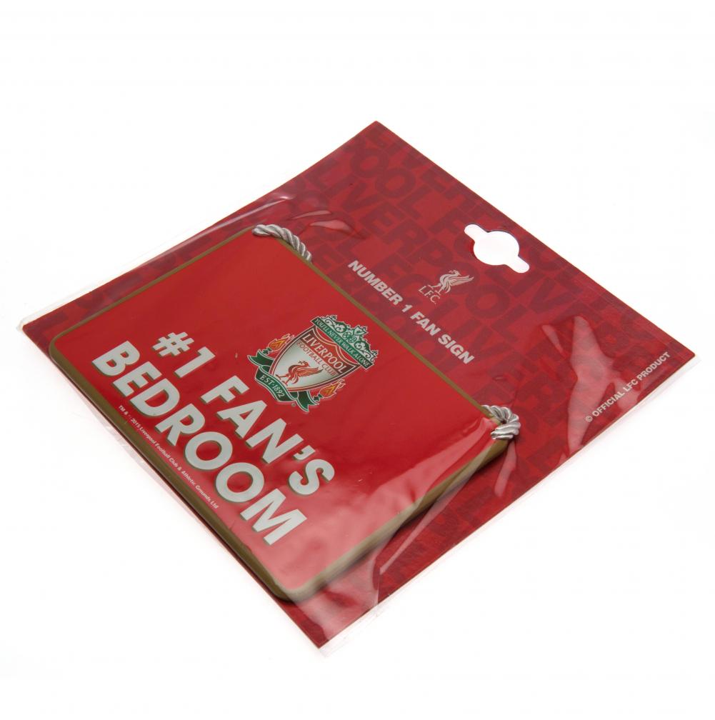 Liverpool FC Bedroom Sign No1 Fan - Shop Bedroom At Gift Moments - 3