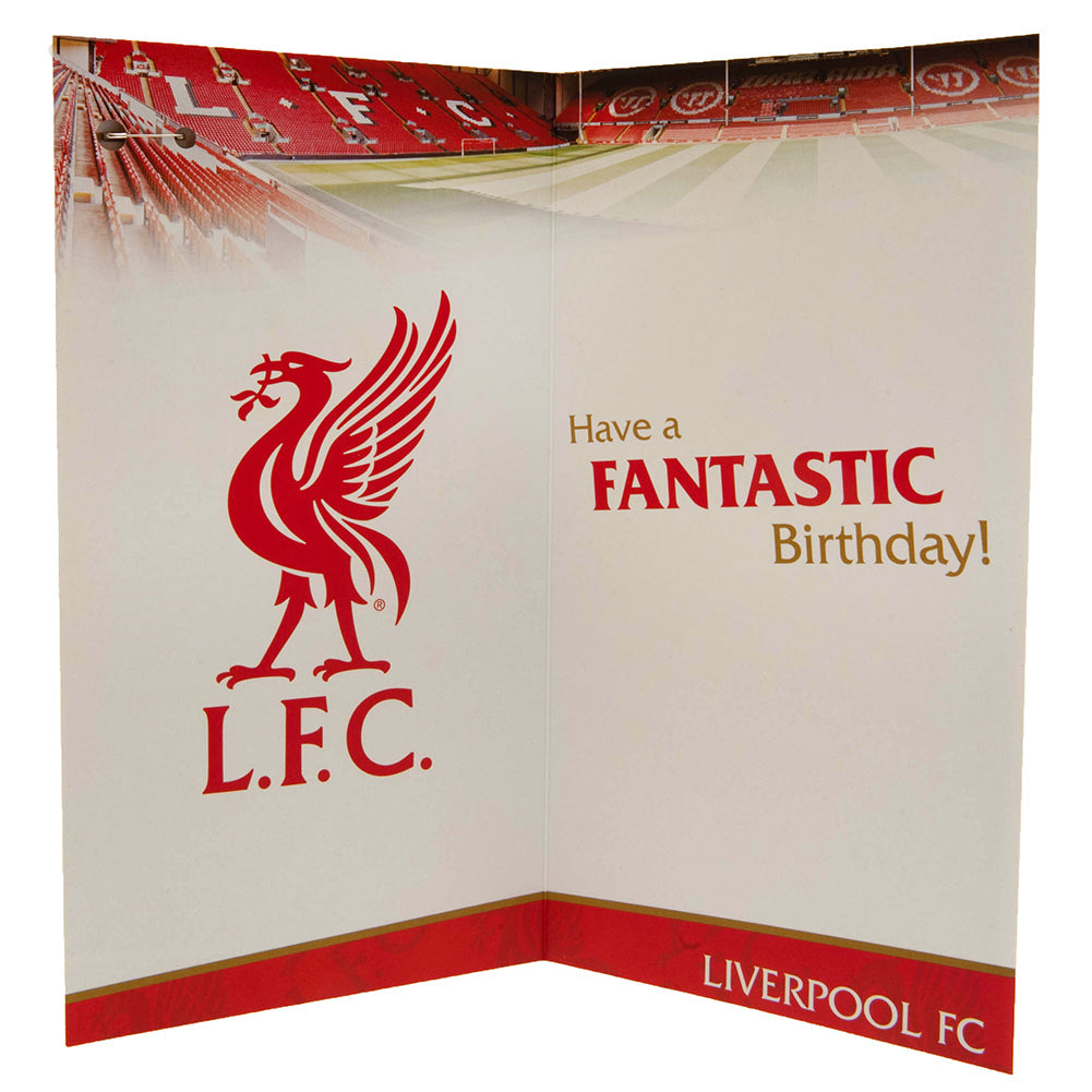 Liverpool FC Boy Birthday Card: 3 - Greeting Cards By Liverpool