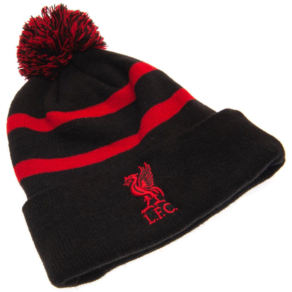 Liverpool FC Black Breakaway Ski Hat - Shop Caps & Hats At Gift Moments - 2