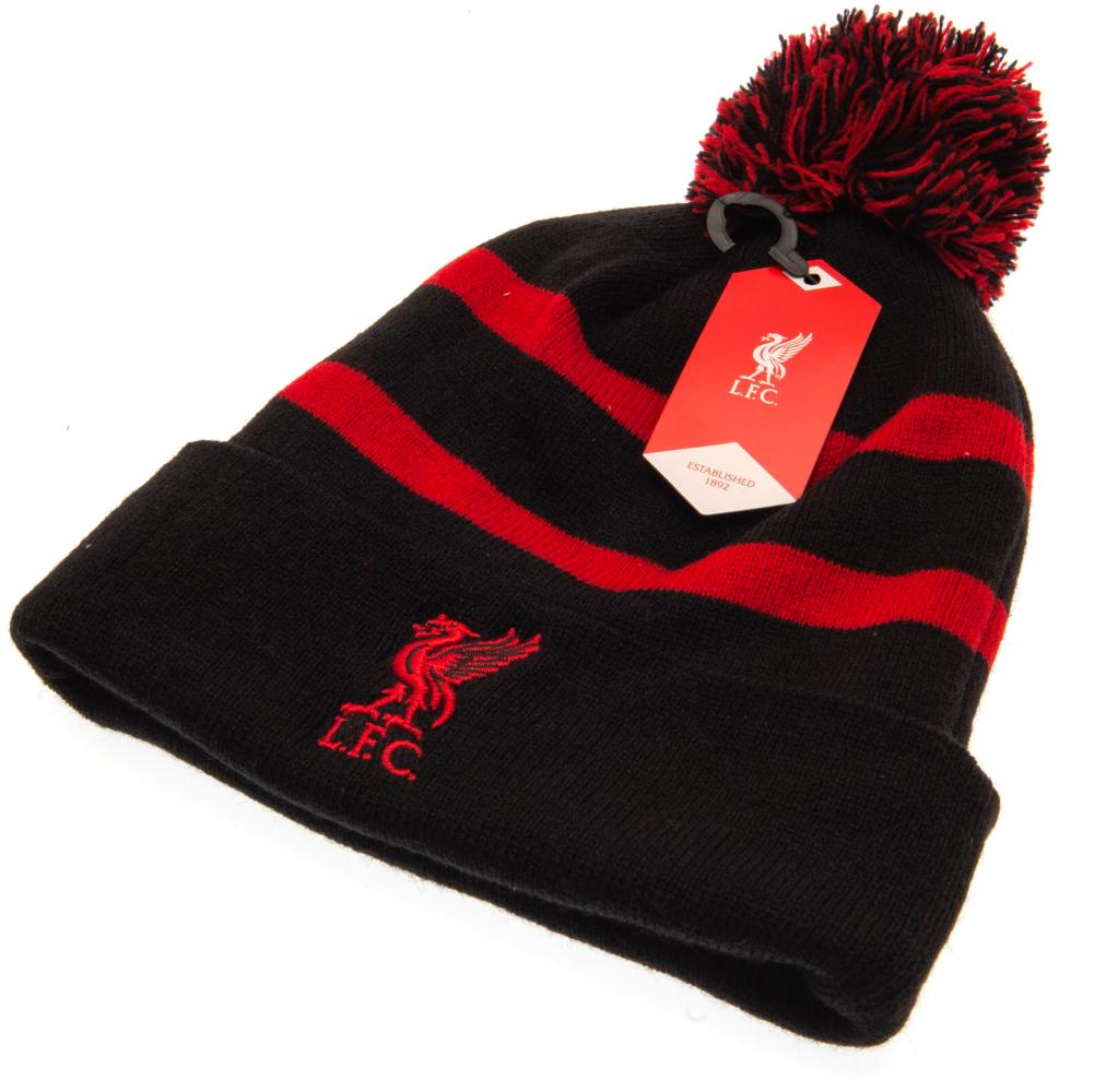 Liverpool FC Black Breakaway Ski Hat - Shop Caps & Hats At Gift Moments - 3