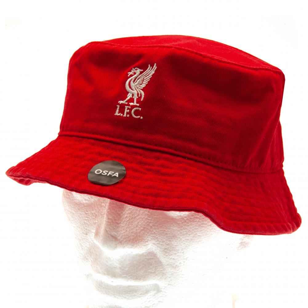 Liverpool FC Red Bucket Hat - Shop Caps & Hats At Gift Moments - 1