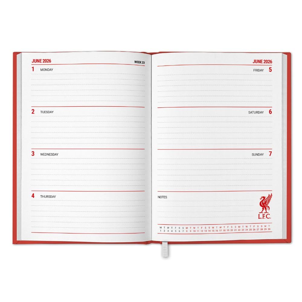 Liverpool FC Calendar & Diary Musical Gift Box 2026: 6 - Calendars By Liverpool