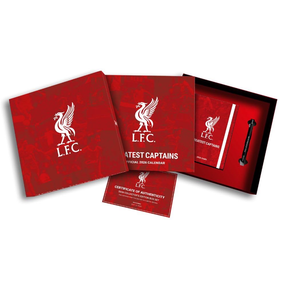 Liverpool FC Calendar & Diary Musical Gift Box 2026: 1 - Calendars By Liverpool