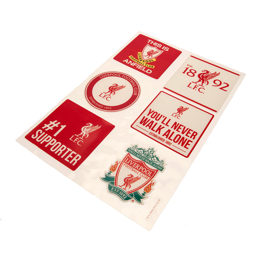 Liverpool FC Car Decal Set - Shop Car Accessories At Gift Moments - 2
