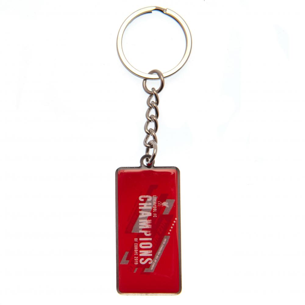 Liverpool FC Champions Of Europe Keychain - Shop Keyrings At Gift Moments - 2