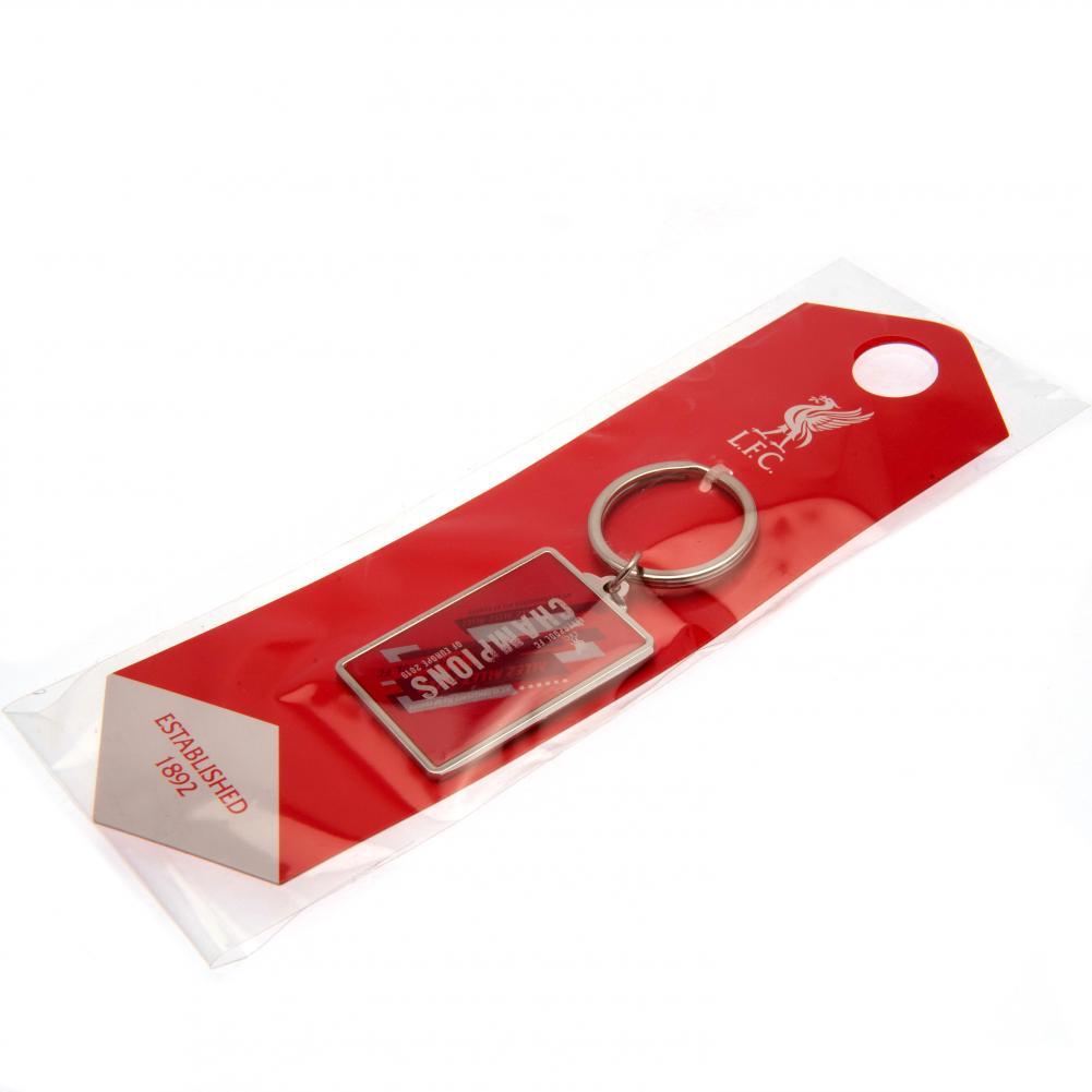 Liverpool FC Champions Of Europe Keyring - Shop Keyrings At Gift Moments - 2