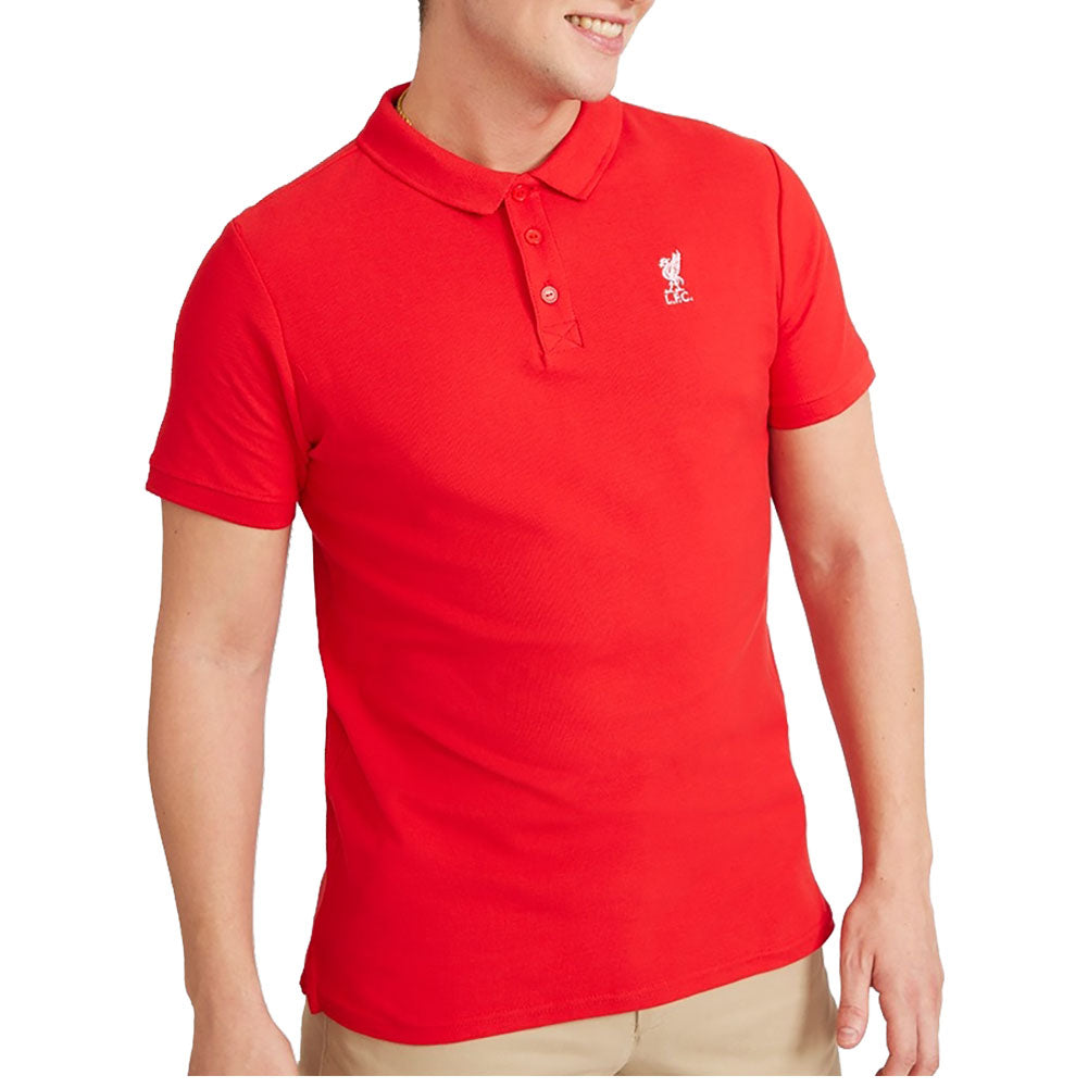 Liverpool FC Conninsby Polo Mens Red Small - Shop T-Shirts At Gift Moments - 2