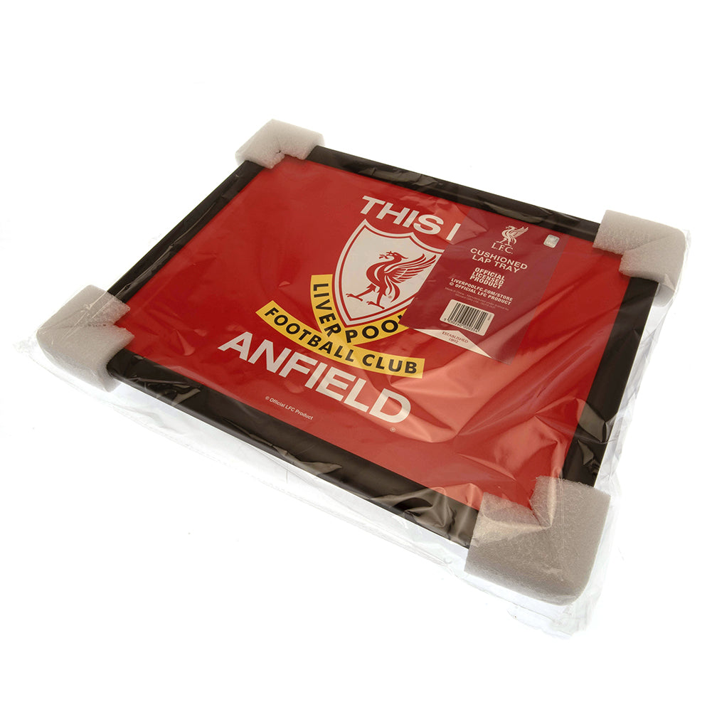Liverpool FC Cushioned Lap Tray - Shop Lap Trays At Gift Moments - 3