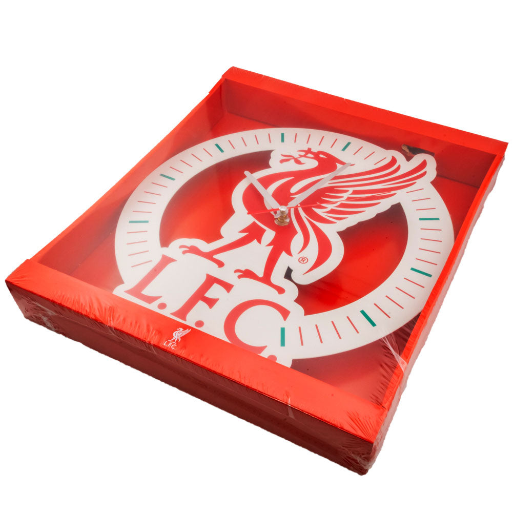 Liverpool FC Die-Cast Metal Wall Clock: 4 - Clocks By Liverpool