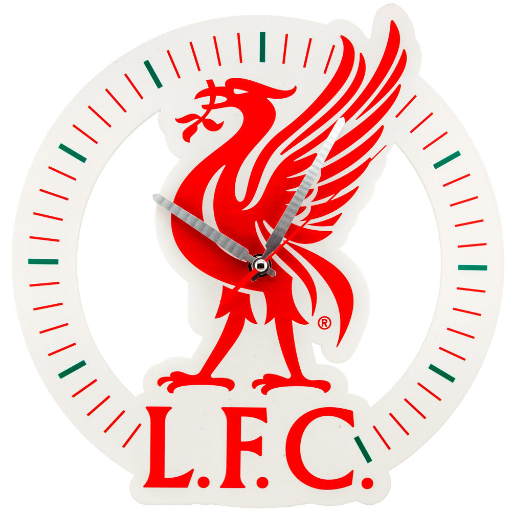 Liverpool FC Die-Cast Metal Wall Clock: 1 - Clocks By Liverpool