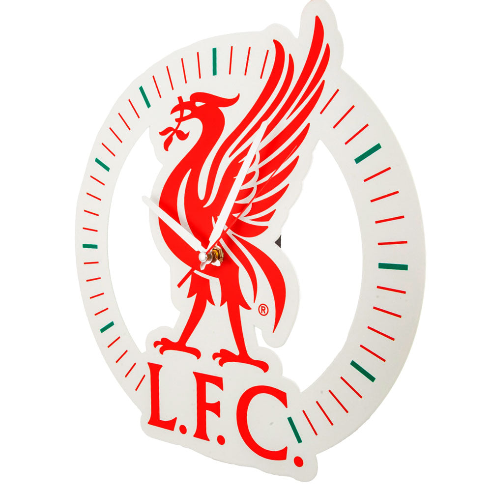 Liverpool FC Die-Cast Metal Wall Clock: 2 - Clocks By Liverpool