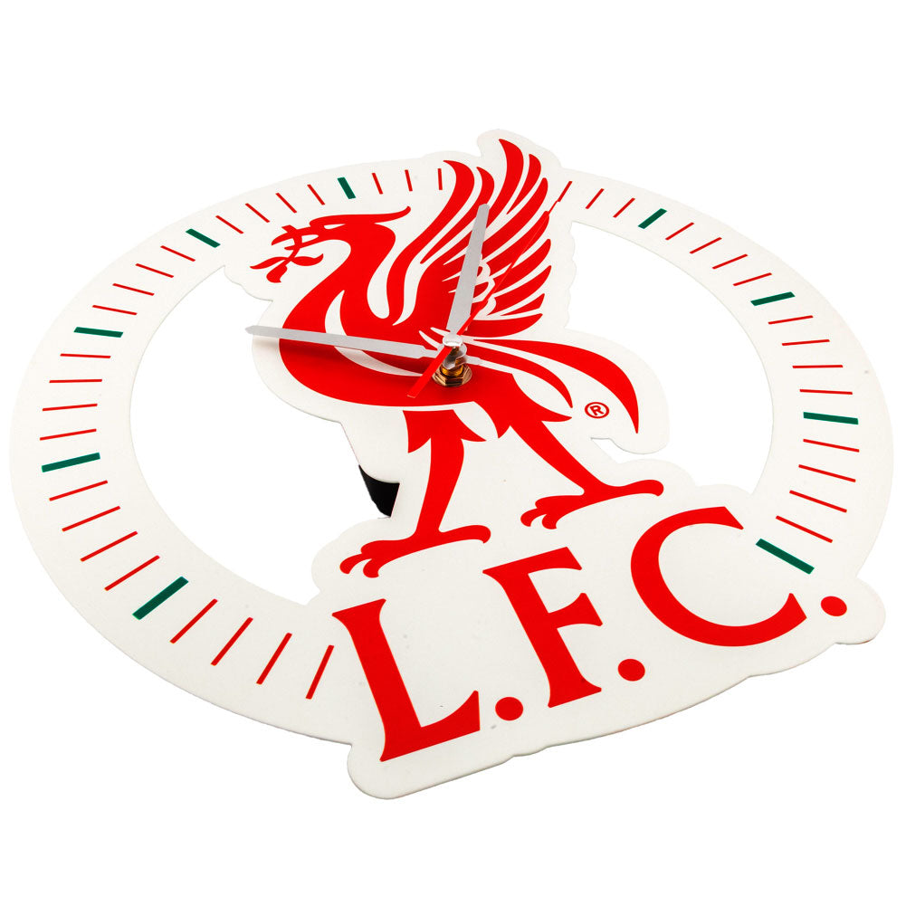 Liverpool FC Die-Cast Metal Wall Clock: 3 - Clocks By Liverpool