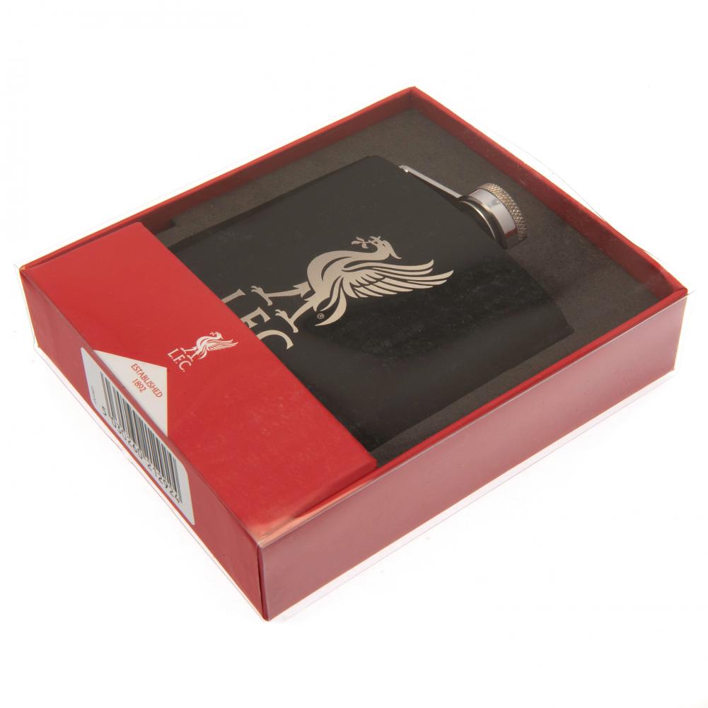 Liverpool FC Executive Hip Flask - Shop Hip Flasks At Gift Moments - 2