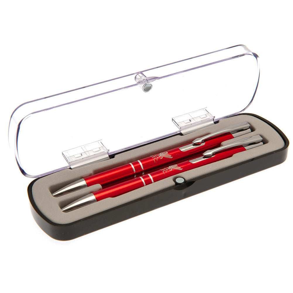 Liverpool FC Executive Pen & Pencil Set - Shop Pens & Pencils At Gift Moments - 1